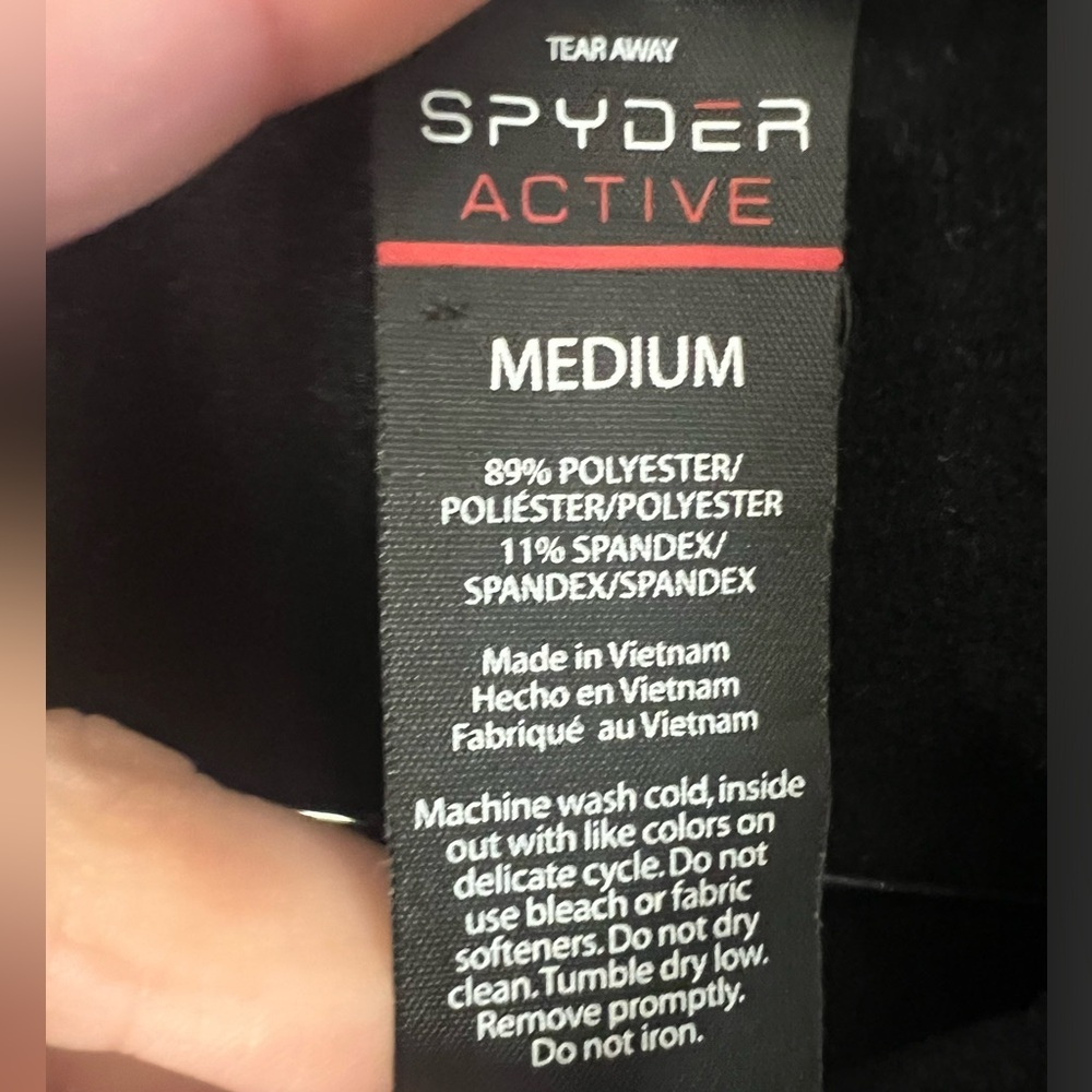 Spyder Active Half Zip Pull In Jacket Perfect Con… - image 7